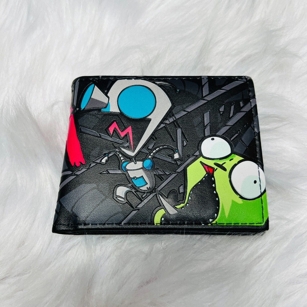 NICKELODEON INVADER ZIM BIFOLD WALLET GIR & ZIM WALLET